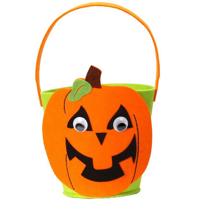 Pumpkin Trick Or Treat Basket