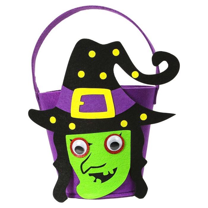 Witch Trick Or Treat Basket