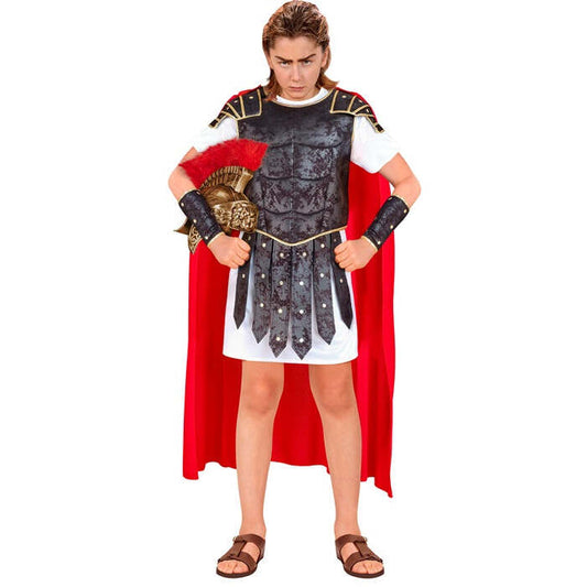 Roman Centurion  Tunic, Armour With Cape, Arm Guards 