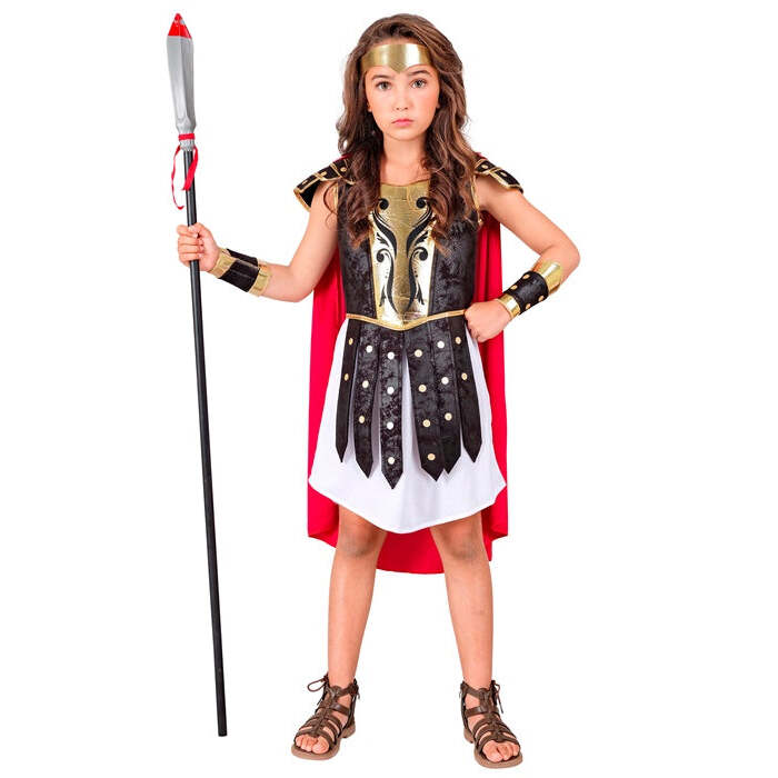 Roman Centurion  Tunic, Armour With Cape, Headband, Arm Guards 