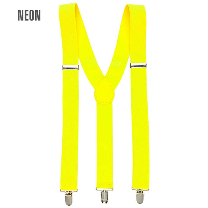 Neon Yellow Braces