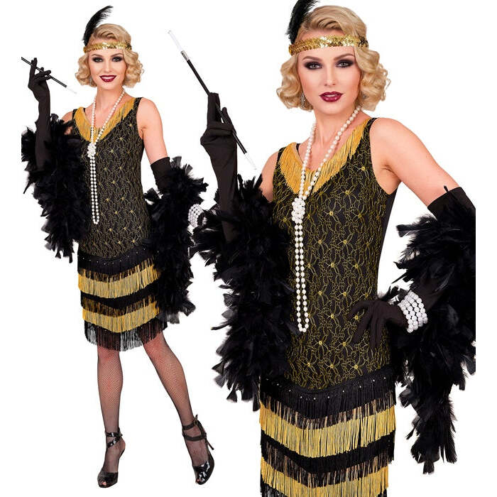 Roaring 20S Flapper  Dress 