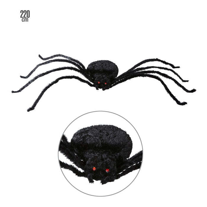 Giant Spider Bendable - 220 Cm