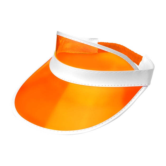 80S Orange Sun Visor