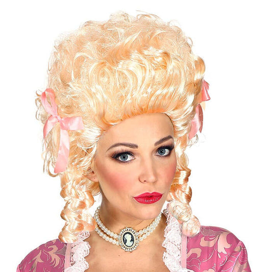 Blonde Colonial Woman Wig In Box