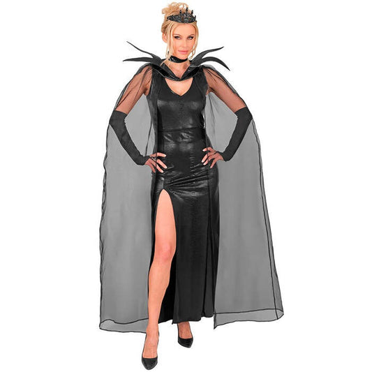 Dark Queen  Dress, Belt, Choker, Crown, Cape 