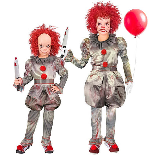 Horror Clown  Shirt, Pants, Overpants, Belt, Shoe Covers 