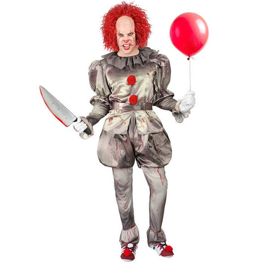 Horror Clown  Shirt, Pants, Overpants, Belt, Shoe Covers 