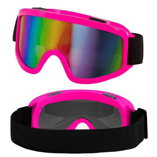 Goggles Après-Ski Winter Party Festival Neon Pink