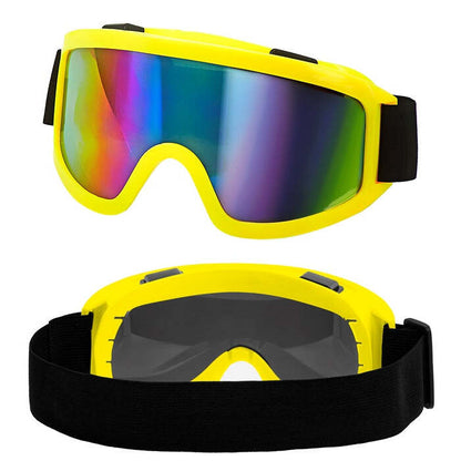 Goggles Après-Ski Winter Party Festival Neon Yellow