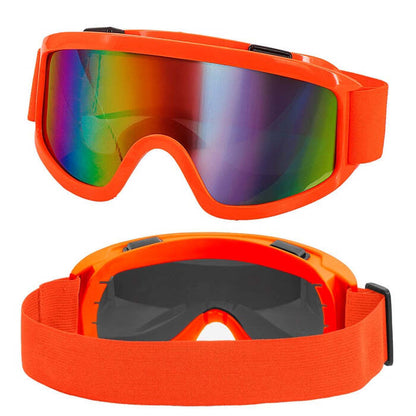 Goggles Après-Ski Winter Party Festival Neon Orange