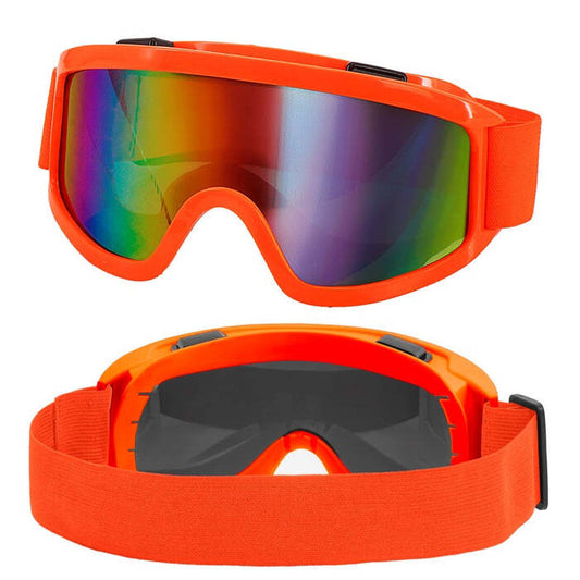 Goggles Après-Ski Winter Party Festival Neon Orange