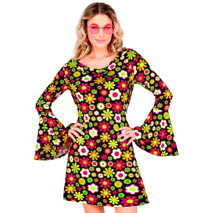 The 60S Fashion - Flowers  Dress 