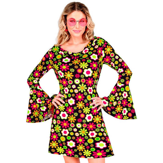 The 60S Fashion - Flowers  Dress 