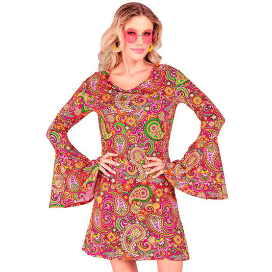 The 60S Fashion - Paisley  Dress 