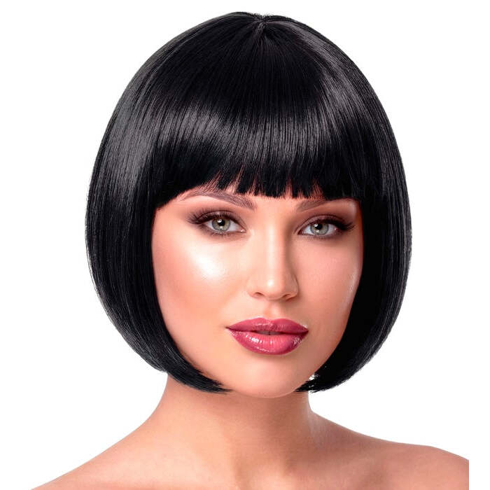 Black Chanel Wig In Polybag