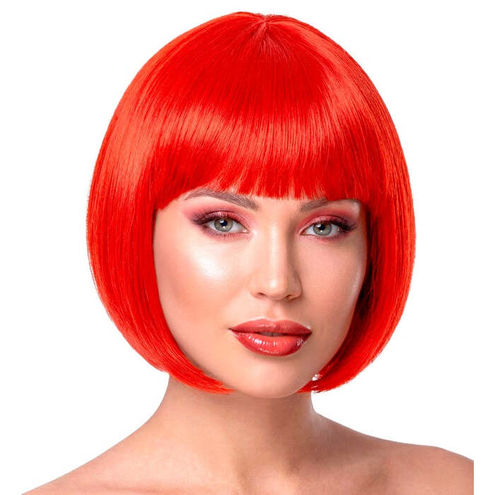 Red Chanel Wig In Polybag