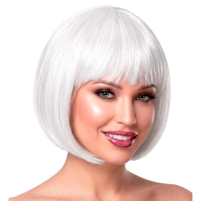 White Chanel Wig In Polybag