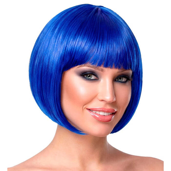 Blue Chanel Wig In Polybag