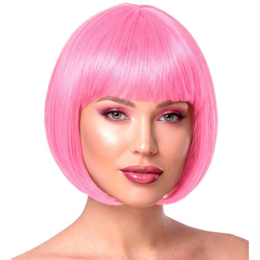 Soft Pink Chanel Wig In Polybag