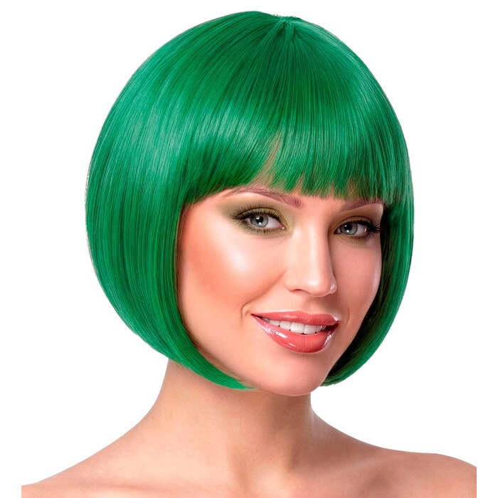 Green Chanel Wig In Polybag