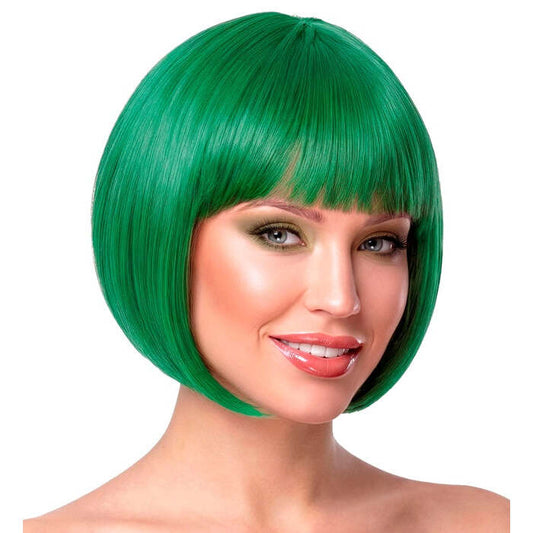 Green Chanel Wig In Polybag