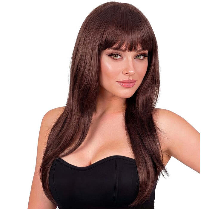 Brown Vogue Wig In Polybag