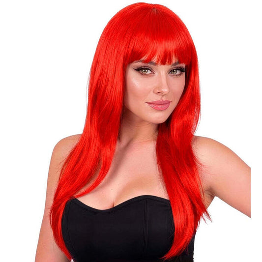 Red Vogue Wig In Polybag