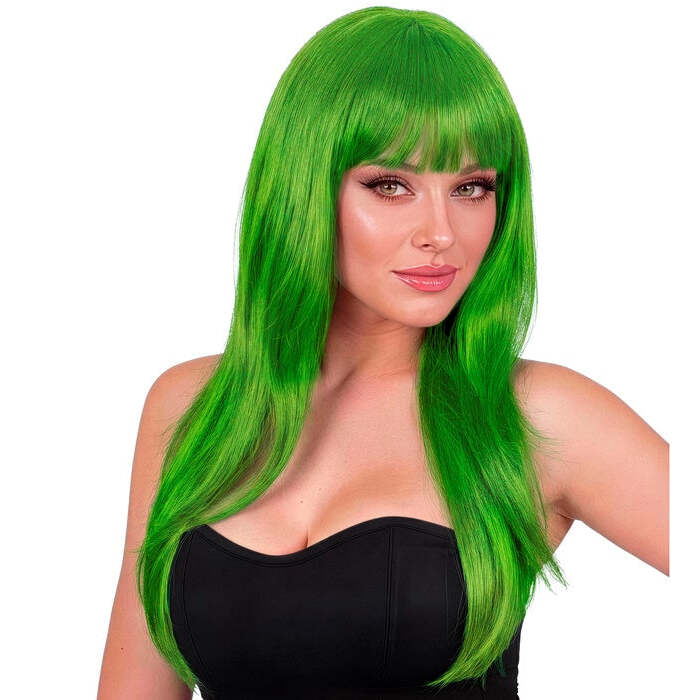 Green Vogue Wig In Polybag