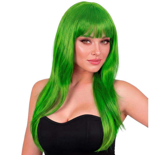 Green Vogue Wig In Polybag