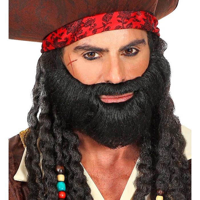Black Multicharacter Beard