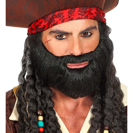Black Multicharacter Beard