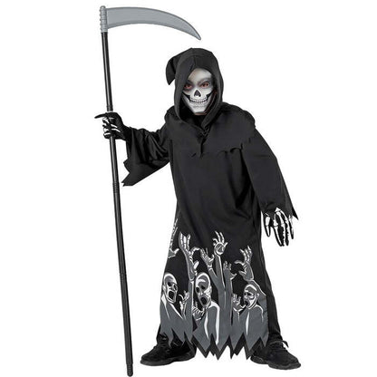 Glow Grim Reaper  Robe, Hood, Gloves, Mask, Scytche 