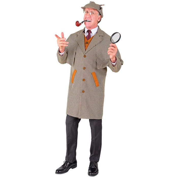 Detective  Coat, Vest, Hat 