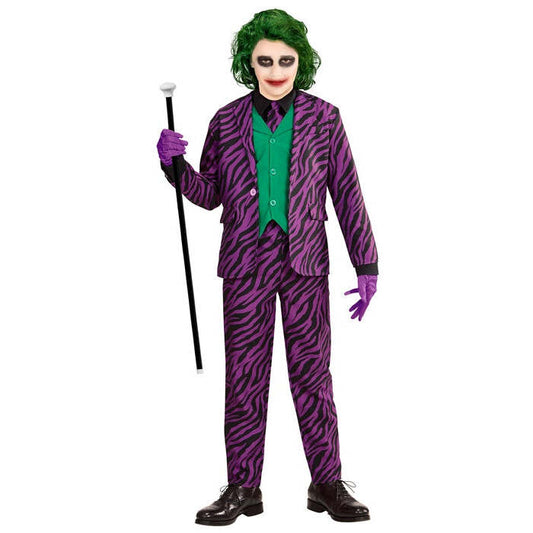Evil Clown  Jacket With Vest, Pants, Tie 