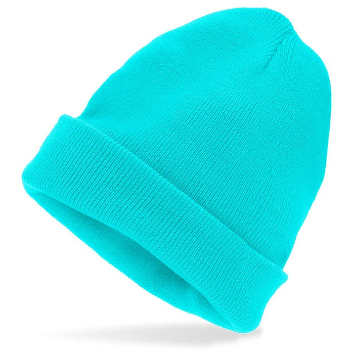 Hat Beanie Azure Wool Look
