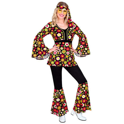 The 60S Fashion - Flowers  Shirt, Pants, Headband 