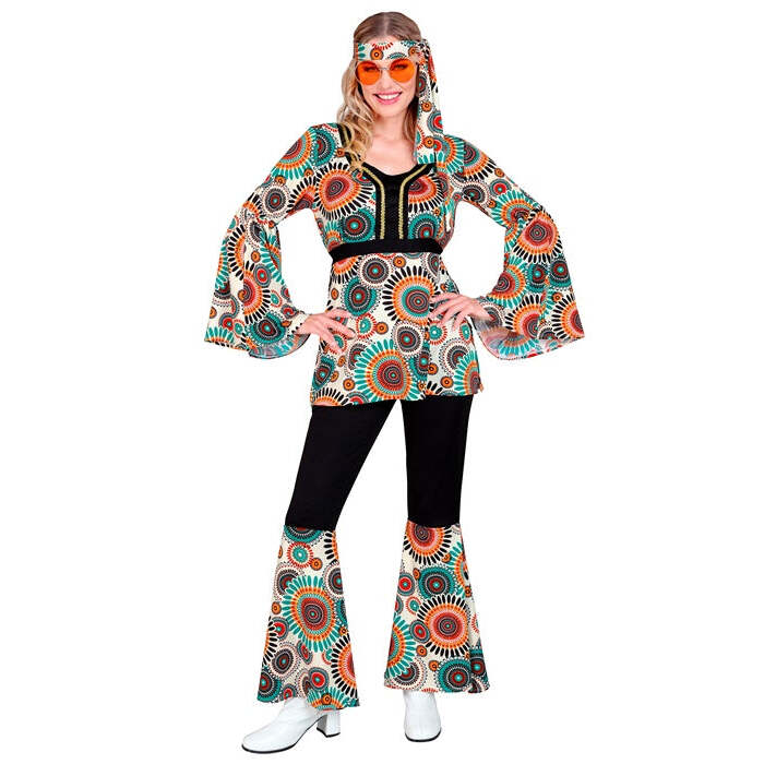 The 60S Fashion - Vintage  Shirt, Pants, Headband 
