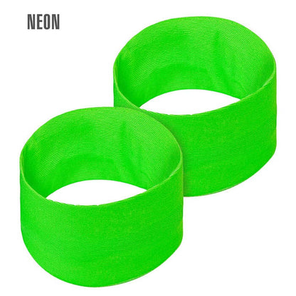 Pair Of Neon Green Wristbands