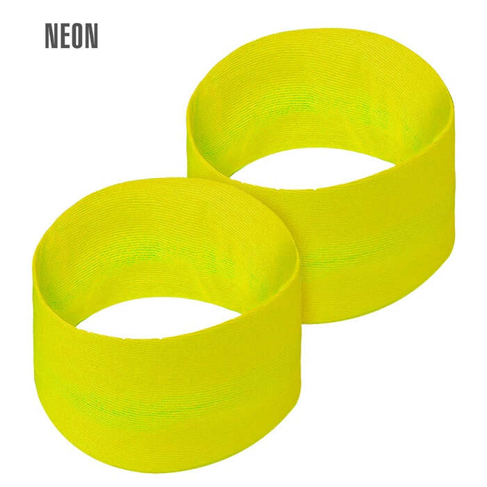 Pair Of Neon Yellow Wristbands