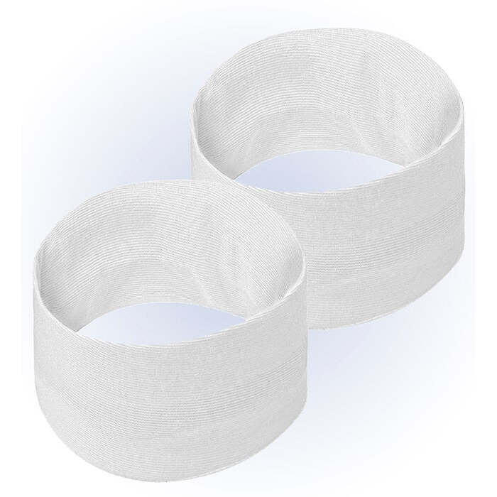 Pair Of White Wristbands