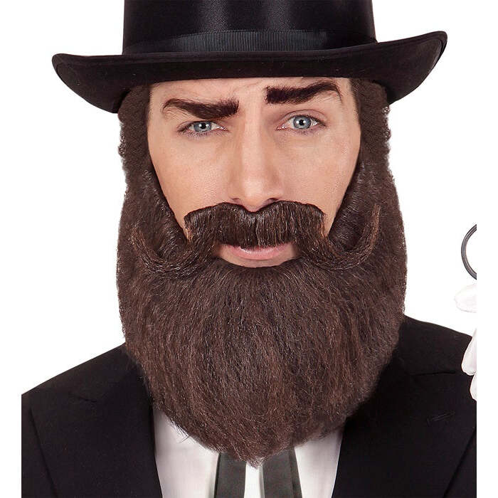 Brown Beard & Moustache