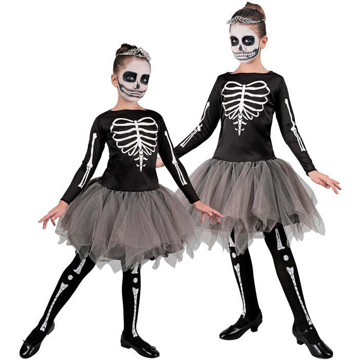 Ballerina Skeleton  Tutu Dress 