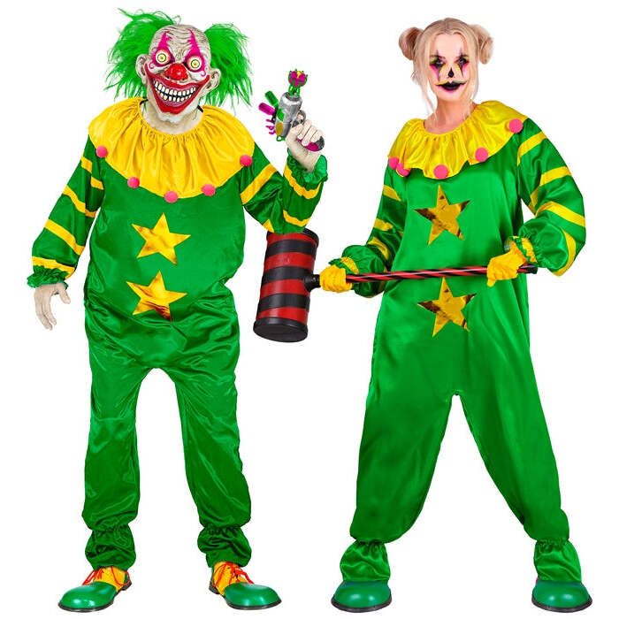 Outer Space Horror Clown  Jumpsuit 