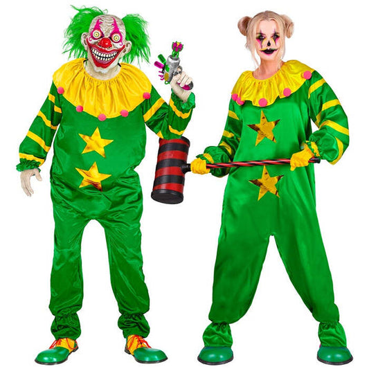 Outer Space Horror Clown  Jumpsuit 