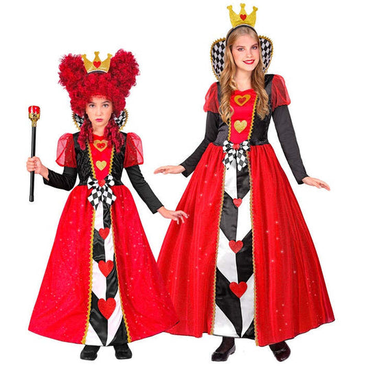 Queen Of Hearts  Dress, Crown 