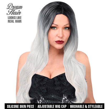 Malika Dream Hair Wig  With Silicone Skin  In Color Box