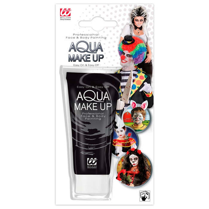 Black Aqua Makeup In Tube - 30 Ml