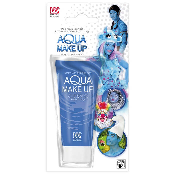 Blue Aqua Makeup In Tube - 30 Ml