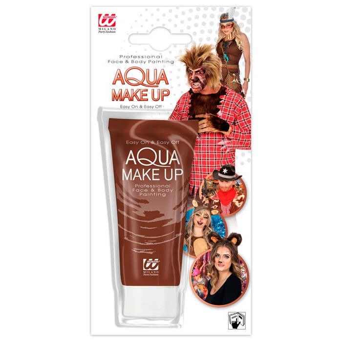 Brown Aqua Makeup In Tube - 30 Ml